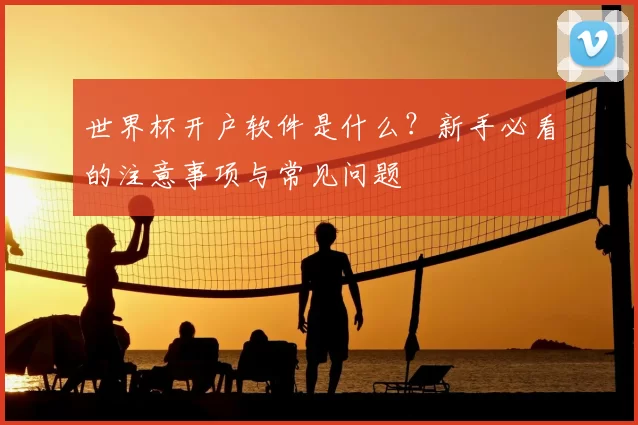 世界杯开户软件是什么?新手必看的注意事项与常见问题