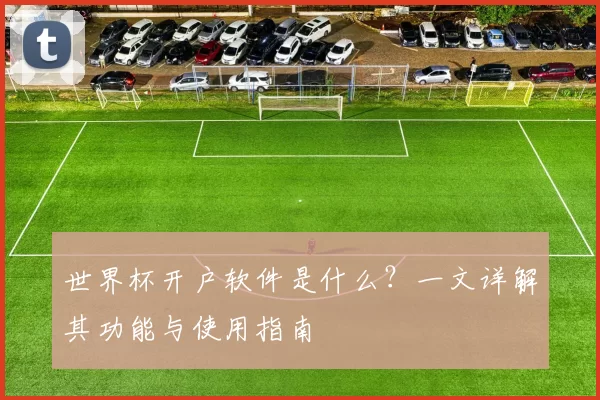 世界杯开户软件是什么?一文详解其功能与使用指南
