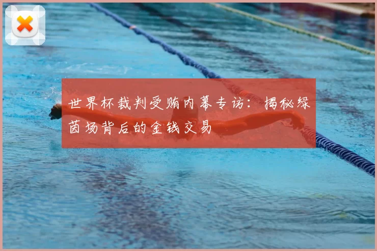 世界杯裁判受贿内幕专访：揭秘绿茵场背后的金钱交易