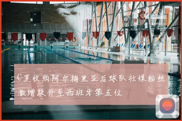 C罗收购阿尔梅里亚后球队社媒粉丝激增跃升至西班牙第五位